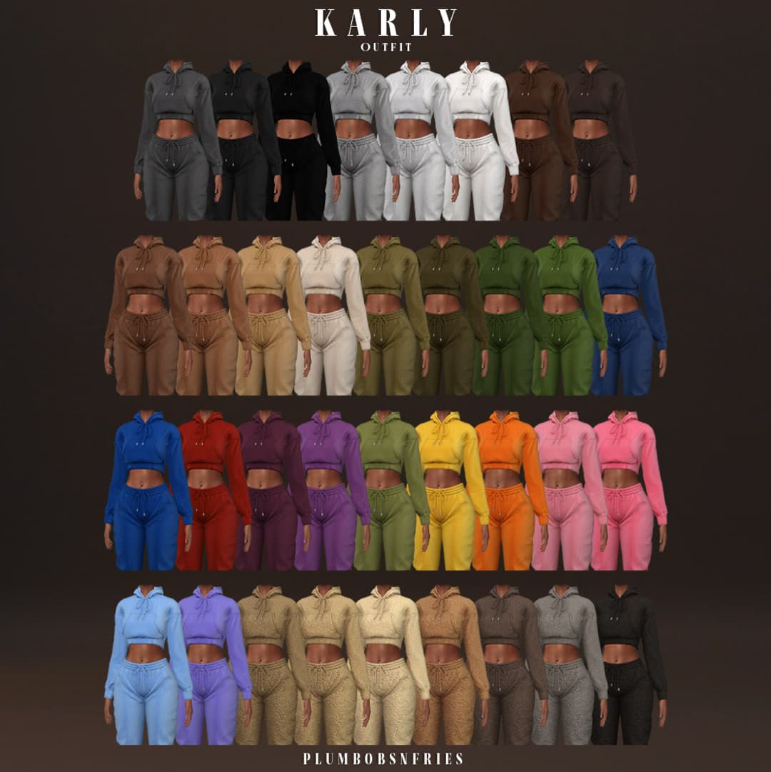 Галерея мода Спортивный костюм Karly outfit #1